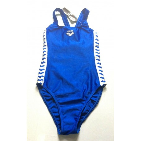COSTUME PISCINA ARENA INTERO ARABELLA  BAMBINA NUOTO MARE ROYAL LOGO 8 ANNI
