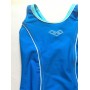 COSTUME PISCINA ARENA INTERO MACETA KID GIRL BAMBINA tg4 NUOTO MARE AZZURRO LOGO
