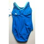 COSTUME PISCINA ARENA INTERO MACETA KID GIRL BAMBINA tg4 NUOTO MARE AZZURRO LOGO