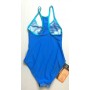 COSTUME PISCINA AQUARAPID INTERO FODERATO LOIS GIRL BAMBINA NUOTO tg6 AZZURRO