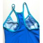 COSTUME PISCINA AQUARAPID INTERO FODERATO LOIS GIRL BAMBINA NUOTO tg6 AZZURRO