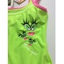 COSTUME PISCINA AQUARAPID INTERO LOLITA BAMBINA GIRL NUOTO MARE VERDE TG8