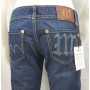 MET JEANS PANTALONI VITTORIA DENIM FIX BLUE DONNA ADERENTI V.BASSA SVASATURA 25