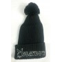 CAPPELLO PON PON  LANA PLAYBOY DONNA RAGAZZA UOMO INVERNALI PANNA
