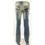 JEANS PANT TAKE TWO KITA F18 ADERENTE SVASATO DONNA VITA BASSA LAVAGGI TG 31