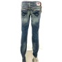 JEANS PANT TAKE TWO KITA ADERENTE CAVIGLIA RETTA DONNA VITA BASSA LAVAGGI TG 28
