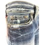JEANS PANT TAKE TWO KITA ADERENTE CAVIGLIA RETTA DONNA VITA BASSA LAVAGGI TG 28