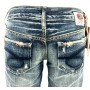 JEANS PANT TAKE TWO KITA ADERENTE CAVIGLIA RETTA DONNA VITA BASSA LAVAGGI TG 31