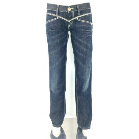 JEANS PANTALONE TAKE TWO THANEE MORBIDO ZAMPETTA DONNA VITA BASSA LAVAGGI 28