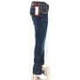 JEANS PANT TAKE TWO PEG F18 ADERENTE ZAMPA DONNA VITA BASSA LAVAGGI BLU tg 26