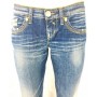 JEANS PANT TAKE TWO RICA INK ADERENTE ZAMPETTA DONNA VITA BASSA LAVAGGI tg 27