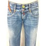 JEANS PANT TAKE TWO WIMEN AZUMA ADERENTE PALAZZO DONNA VITA BASSA LAVAGGI tg 26