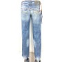 JEANS PANT TAKE TWO WIMEN AZUMA ADERENTE PALAZZO DONNA VITA BASSA LAVAGGI tg 26