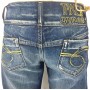 JEANS PANT TAKE TWO WIMEN ADERENTE PALAZZO DONNA VITA BASSA LAVAGGI TG 31