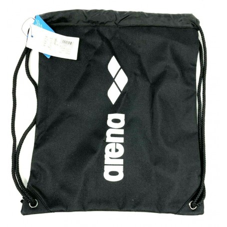 SACCA ARENA ZAINO PISCINA BORSA POKERBAG UNISEX UOMO DONNA COLORE NERO
