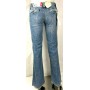 JEANS PANTALONE GAS FABIAN POCKET DENIM  PALAZZO DONNA VITA BASSA LAVAGGI tg28