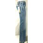 JEANS PANTALONE GAS FABIAN POCKET DENIM  PALAZZO DONNA VITA BASSA LAVAGGI tg27
