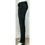 JEANS DONNA CLINK LEEDS PANTALONI ADERENTI SEMI ELASTICIZZATI BLU  IMPUNTURE tg 31