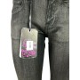 JEANS DONNA NATASHA PUERCO ESPIN PANTALONI ADERENTI SEMI ELASTICIZZATI NERO 25