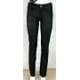 JEANS DONNA NATASHA PUERCO ESPIN PANTALONI ADERENTI SEMI ELASTICIZZATI NERO 26