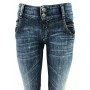 JEANS DONNA MET VIVIAN PANTALONI ADERENTI SEMI ELASTICIZZATI BLU LUCIDO TG 26