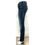 JEANS DONNA MET VIVIAN PANTALONI ADERENTI SEMI ELASTICIZZATI BLU LUCIDO TG 27