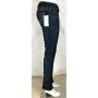 JEANS DONNA MET ANGEL PANTALONI ADERENTI SEMI ELASTICIZZATI BLU LUCIDO TG 26