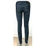 JEANS DONNA MET ANGEL PANTALONI ADERENTI SEMI ELASTICIZZATI BLU LUCIDO TG 26