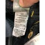 JEANS DONNA CLINK PHIC PANTALONI ADERENTI ELASTICIZZATI BLU CERNIERE TASCHE ORO tg 27