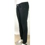 JEANS DONNA CLINK JADE PANTALONI ADERENTI ELASTICIZZATI NERO CERNIERE TASCHE tg 32