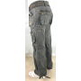 PANTALONE GOLDIGGA SHOUT DONNA TASCHE CINTURA NERO ESTIVO VITA BASSA CERNIERE S