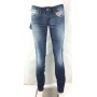 JEANS CLINK IDEA W PANTALONI DONNA SEMI ELASTICIZZATO BLU DENIM MACCHIE V/BASSA TG28