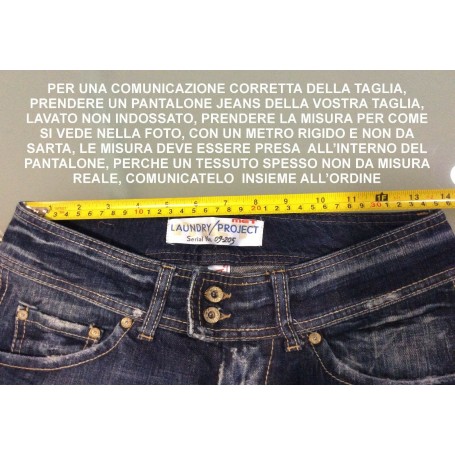 CLINK JEANS BLOND 01 PANTALONI DONNA COMODO RETTO SEMI ELASTICIZZATO VITA  BASSA TG 29