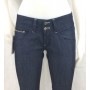 JEANS PANTA SIRENA ELASTIC MET DONNA ADERENTI VITA BASSA  ZAMPA STOCK TG 31