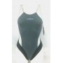 COSTUME PISCINA MARE OLIMPIONICO INTERO GRIGIO TUFFI AQR DONNA ALLIANCE tg 5°