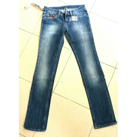 JEANS DONNA ALICE PR CLINK COMODO CLASSICO 5 T RETTO VITA MEDIA RAGAZZA TG27