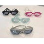 4 PZ OCCHIALINI PISCINA NUOTO STOCK PANTHER ARENA SILICONE ANTIFOG UOMO DONNA