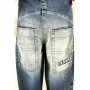 JEANS PANTALONI UMM HIP HOP BALLO UOMO LARGHI RAP CAVIGLIA BERMUDA DENIM TG 28