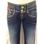 JEANS PANT TAKE TWO WIMEN ADERENTE PALAZZO DONNA VITA BASSA LAVAGGI TG 32