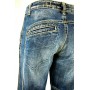 JEANS PANTALONE MAGGIE    PALAZZO DONNA VITA BASSA LAVAGGI TG 28