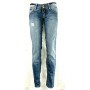 JEANS PANTALONE MET ANGEL ADERENTE DENIM DONNA TG 29 VITA BASSA LAVAGGI
