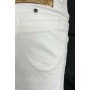 LONGUETTE DENNI MOHAVE BIANCA DONNA GONNA GINOCCHIO COTONE ELASTICIZZATO TG25