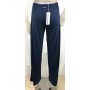 PANTA PALAZZO STOCK DONNA RAGAZZA PALESTRA VISCOSA BLU LEGGERO FREE PRIDE TGXS