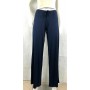 PANTA PALAZZO STOCK DONNA RAGAZZA PALESTRA VISCOSA BLU LEGGERO FREE PRIDE TGM