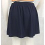 MINI GONNA TENNIS AUSTRALIAN DONNA  RAGAZZA  BLU TECNICO STOCK POLIESTERE TG 40
