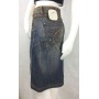 GONNA JEANS MAGGIE DONNA ADERENTI LONGUETTE DENIM VINTAGE STOCK TG 26