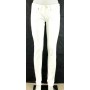 JEANS DONNA BIANCO MET BIDYS PANTALONI ADERENTI SEMI ELASTICIZZATI  TG 28
