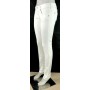 JEANS DONNA BIANCO MET BIDYS PANTALONI ADERENTI SEMI ELASTICIZZATI  TG 28