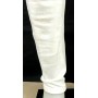 JEANS DONNA BIANCO MET BIDYS PANTALONI ADERENTI SEMI ELASTICIZZATI  TG 30