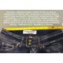 JEANS DONNA BIANCO CLINK REGENT PANTALONI ADERENTI SEMI ELASTICIZZATI TG26